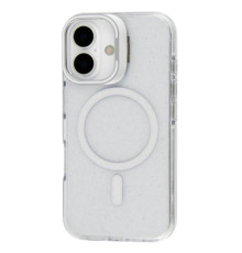 Чохол до мобільного телефона BeCover FIBRA Star Shine MagSafe Apple iPhone 17 White (715417)
