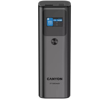 Батарея універсальна Canyon PB-2010 27000mAh PD/3.1/140Wh, in/out2xUSB-C PD/140W, outUSB-A/22.5W (CNE-CPB2010DG)
