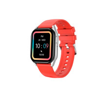 Смарт-годинник Canyon Chatter SW-58 BT-CALL Silver Red (CNS-SW58RR)
