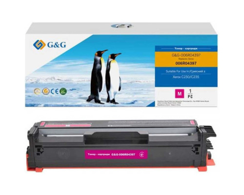 Картридж G&G Xerox C230/C235 Magenta 2.5K (G&G-006R04397)
