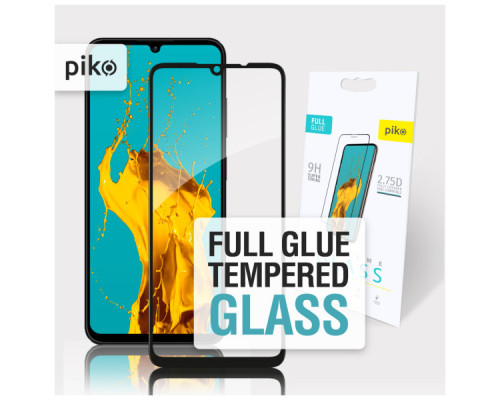 Скло захисне Piko Full Glue ZTE Blade A55 Black (1283126598630)