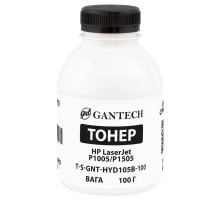 Тонер HP LJ P1005/P1505, bottle 100g Gantech (TSM-HYD105B-100)