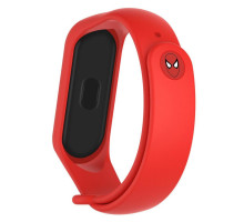 Ремінець до фітнес браслета Armorstandart Superhero Edition для Xiaomi Mi Band 5 Spider Man Red (ARM57066)