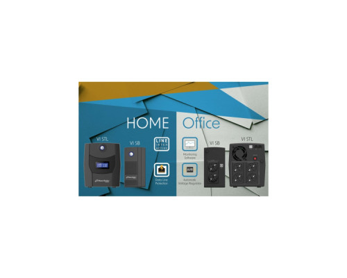 Пристрій безперебійного живлення PowerWalker Basic VI 3000 STL LCD (10121194)