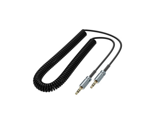 Кабель мультимедійний 3.5mm M to 3.5mm M 3.0m Black HOCO (6942007631235)