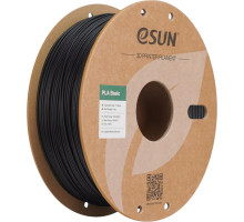Пластик для 3D-принтера eSUN PLA BASIC 1,75mm 1kg BLACK (PLA-BASIC175B1P1)