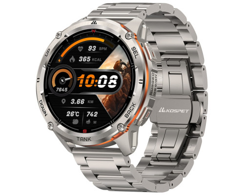Смарт-годинник KOSPET Tank T3 ULTRA 2 SE SILVER (6974958251187)