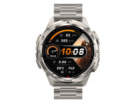 Смарт-годинник KOSPET Tank T3 ULTRA 2 SE SILVER (6974958251187)