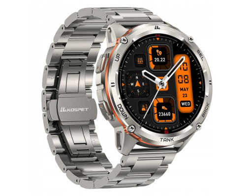 Смарт-годинник KOSPET Tank T3 ULTRA 2 SE SILVER (6974958251187)