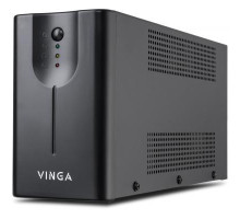 Пристрій безперебійного живлення Vinga LED 800VA metal case (VPE-800M)