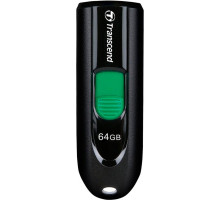 USB флеш накопичувач Transcend 64GB JetFlash 790C Black USB 3.1 Type-C (TS64GJF790C)