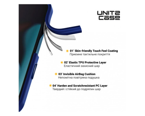 Чохол до мобільного телефона Armorstandart UNIT2 Apple iPhone 15 Pro Max Blue (ARM69988) Чохол до мобільного телефона Armorstandart UNIT2 Apple iPhone 15 Pro Max Blue (ARM69988)