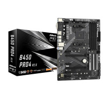 Материнська плата ASRock B450 Pro4 R2.0