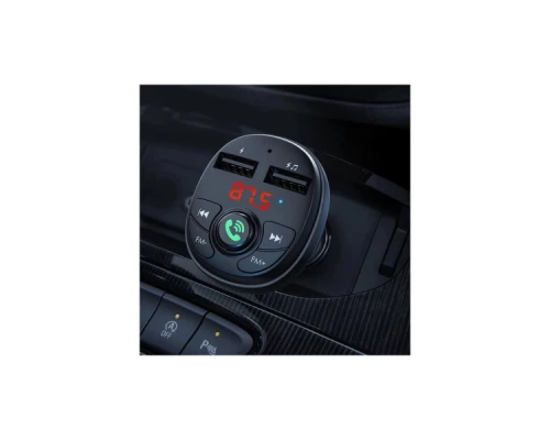 FM модулятор BOROFONE BC26, Black, Box FM модулятор BOROFONE BC26, Black, Box