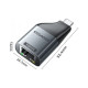 Перехідник USB-C to RJ45 1000Mbps Essager (EZJRJK-MJ0G-P)