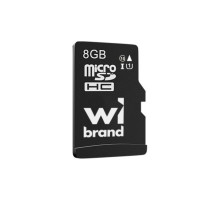 Карта пам'яті Wibrand 8GB mictoSD class 10 (WICDHC10/8GB)