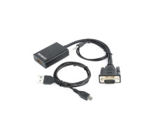 Перехідник VGA to HDMI Cablexpert (A-VGA-HDMI-01)