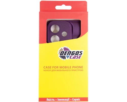 Чохол до мобільного телефона Dengos Oppo A3X Soft + glass (Purple) (DG-KM-125) Чохол до мобільного телефона Dengos Oppo A3X Soft + glass (Purple) (DG-KM-125)