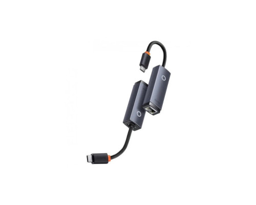 Адаптер USB-C to RJ45 Ethernet 1000Mbps Lite Series Baseus (WKQX000313)