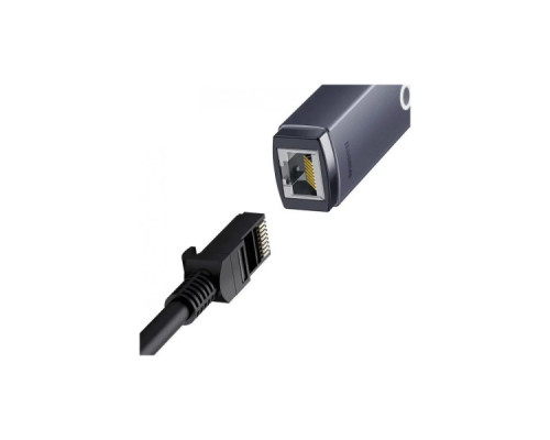 Адаптер USB-C to RJ45 Ethernet 1000Mbps Lite Series Baseus (WKQX000313)
