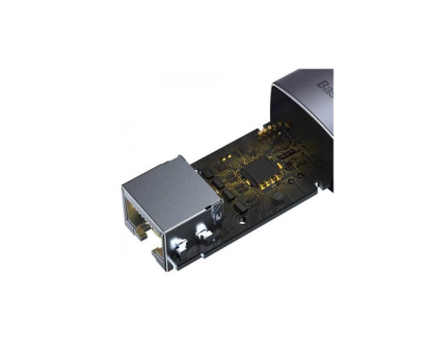 Адаптер USB-C to RJ45 Ethernet 1000Mbps Lite Series Baseus (WKQX000313)