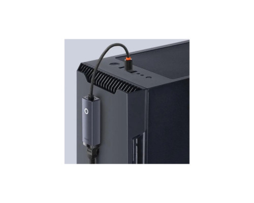 Адаптер USB-C to RJ45 Ethernet 1000Mbps Lite Series Baseus (WKQX000313)