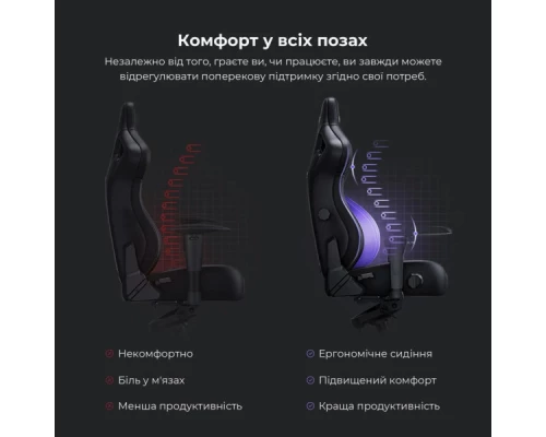Крісло ігрове Anda Seat Kaiser 4 Fabric Size XL Grey (AD12YDDC-XLL-20-G-CF)