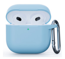 Чохол для навушників Armorstandart Hang Case для Apple AirPods 4 Light Blue (ARM81283)