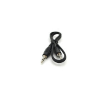 Кабель мультимедійний 3.5mm M to 3.5mm M 0.4m black Voltronic (YT28014)