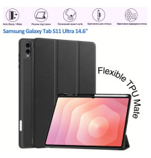 Чохол до планшета BeCover Flexible TPU Mate Samsung Galaxy Tab S11 Ultra (SM-X930/X936) 14.6" Black (715581)