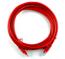 Патч-корд 25м, RJ-45, Cat.5e, CU, мідь, червоний Ritar (PCR-CU/25Rd / 04304)