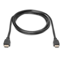 Кабель мультимедійний HDMI to HDMI 2.0m Digitus (AK-330124-020-S)