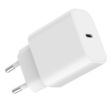 Зарядний пристрій Gembird USB-C PD20W white (TA-UC-PD20-01-W)