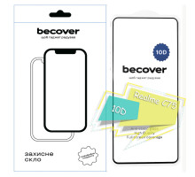 Скло захисне BeCover Realme C75 10D Black (713167)