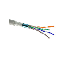 Кабель мережевий OK-Net SFTP 305м cat.5e LSFROH (SF/UTP-cat.5E LSFROH) (КПВнг-HFЭО-ВП (200) 4*2*0,51)