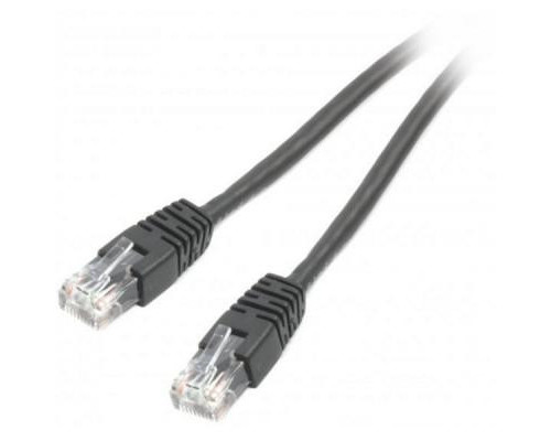 Патч-корд 0.5м UTP cat 6 CCA black Cablexpert (PP6U-0.5M/BK)