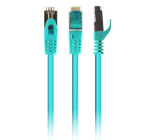 Патч-корд 0.25м S/FTP Cat 6A CU LSZH green Cablexpert (PP6A-LSZHCU-G-0.25M)