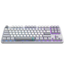 Клавіатура Dark Project ALU87 Daylight ABS RGB Mech G3MS Zircon White/Grey (DPKB_DAYLIGHT_87_ANSI_UA)