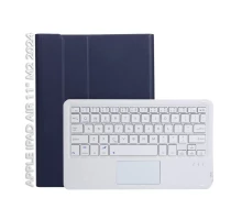 Чохол до планшета BeCover Keyboard+TouchPad Apple iPad Air 11" M2 2024 Deep Blue (712596)