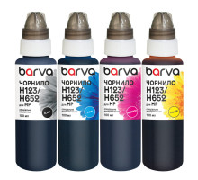 Чорнило Barva HP 46/123/651/652 4x100 мл, special, pigmented BK+C/M/Y (H652-100-MP)