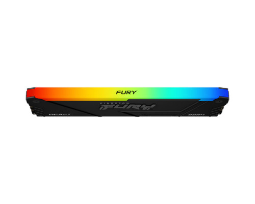 Модуль пам'яті для комп'ютера DDR4 32GB 3600 MHz Fury Beast RGB Kingston Fury (ex.HyperX) (KF436C18BB2A/32)