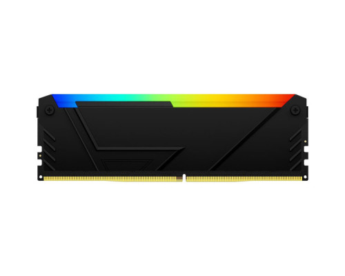 Модуль пам'яті для комп'ютера DDR4 32GB 3600 MHz Fury Beast RGB Kingston Fury (ex.HyperX) (KF436C18BB2A/32)