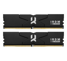Модуль пам'яті для комп'ютера DDR5 64GB (2x32GB) 5600 MHz IRDM Black Goodram (IR-5600D564L30/64GDC)