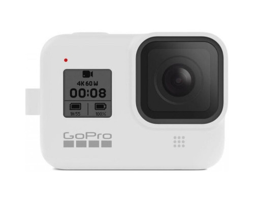 Аксесуар до екшн-камер GoPro Sleeve&Lanyard White для HERO8 (AJSST-002)