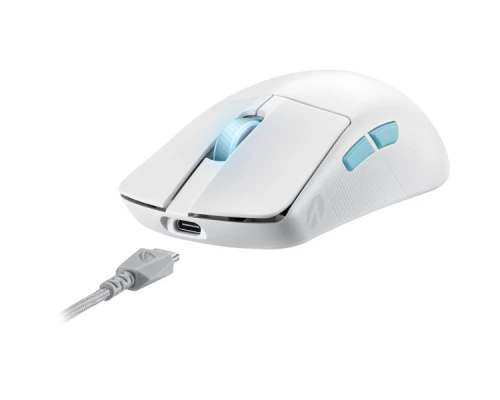 Мишка ASUS ROG Harpe Ace Aim Lab Edition Wireless/USB White (90MP02W0-BMUA10) Мишка ASUS ROG Harpe Ace Aim Lab Edition Wireless/USB White (90MP02W0-BMUA10)