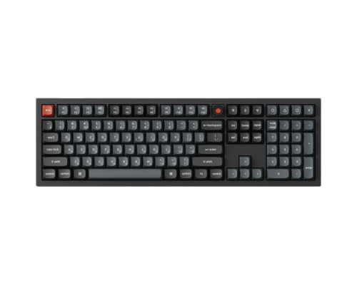 Клавіатура Keychron V6 8K Keychron Super Red Switch RGB USB UA Black (V6W-D1-UA)