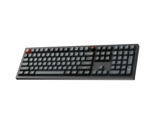Клавіатура Keychron V6 8K Keychron Super Red Switch RGB USB UA Black (V6W-D1-UA)