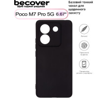 Чохол до мобільного телефона BeCover Poco M7 Pro 5G Black (713654)