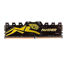 Модуль пам'яті для комп'ютера DDR4 8GB 2666 MHz Panther Black/Gold Apacer (AH4U08G26C08Y7GAA-1)