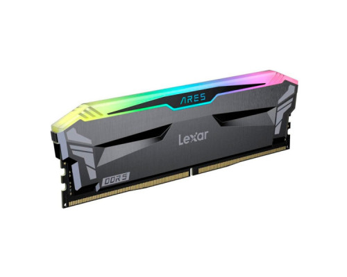 Модуль пам'яті для комп'ютера DDR4 32GB (2x16GB) 3600 MHz Ares RGB Black Lexar (LD4BU016G-R3600GDLA)